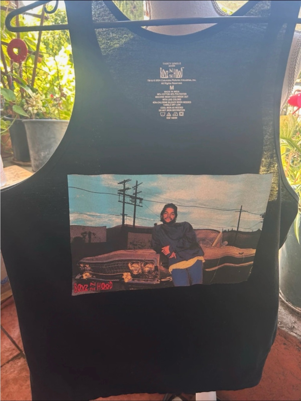 Black Home Art Print Tank Top Featuring Photo Graphic